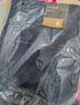 海澜之家（HLA）牛仔裤男皮标点缀直筒裤五袋款裤子男秋季新复古回潮 牛仔蓝过渡色（中）4F XL 180/88A 实拍图
