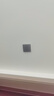 公牛（BULL）开关插座G12系列一开双控开关墙壁大面板G12K112星空灰暗装 实拍图