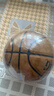 斯伯丁（SPALDING）篮球飞行员06十字型防尘吸湿皮料室内外通用7号成人青少年77-739Y 实拍图