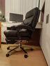 顾全电脑椅人体工学椅办公室办公椅可躺久坐舒适老板椅家用椅子C570黑 实拍图