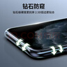 朗客苹果11/xr防窥钢化膜 iPhone11/XR手机膜防偷窥偷看防摔耐磨抗指纹高清无边超薄玻璃隐私保护贴膜 实拍图