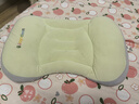 婧麒（JOYNCLEON）婴儿枕头分区宝宝枕护颈神器6个月以上儿童枕头1-3岁 绿Jzt194262 实拍图