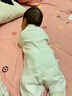 婧麒（JOYNCLEON）婴儿连体衣保暖秋装夹棉婴幼儿宝宝衣服秋冬季新生爬服薄棉套装 蓝色 73cm 实拍图