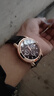 正品男士手表高档休闲石英表简约气质男表皮带高颜值罗马时尚腕表 军团款 实拍图