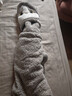 babycare婴儿浴巾暖绒洗澡巾光暖黑科技斗篷浴袍-卷卷德文猫-105*105cm 实拍图