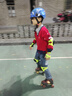 京东京造 儿童轮滑护具滑板平衡车防护装备 护膝护肘护掌6件套 荧光黄 实拍图