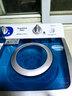 荣事达（Royalstar）半自动洗衣机10KG双缸双筒家用宿舍出租房双桶洗衣机大容量甩干机 以旧换新 白色 RP10030J 实拍图