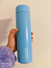 炊大皇保温杯 316L医用级不锈钢茶水分离商务便携保温杯 浅蓝色 490ml 实拍图