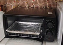 美的（Midea）10L家用多功能小型电烤箱 均匀烘烤/轻巧不占地/广域控温/菜单指引 T1-108B二代 实拍图