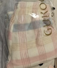果壳（Gukoo）睡衣女冬季史努比联名毛绒保暖插肩袖格子裤女家居服套装可外穿D 橡皮粉套装 S 实拍图