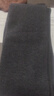 猫人【竖条纹保暖裤】女士打底裤袜女加绒加厚显瘦棉裤灰色踩脚 实拍图