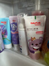 舒客宝贝（sakykids）儿童牙膏按压150g大容量含氟防蛀2-12岁葡萄味-哆啦A梦 实拍图