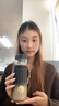 格米（germ）纯钛保温杯男女士高档养生水杯茶水分离泡茶杯送礼杯子450ML墨金 实拍图