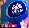 维达（Vinda）有芯卷纸 蓝色经典4层140克*10卷*3提 卫生纸卷筒纸 实拍图