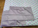 京东京造60支轻奢高支高密贡缎全棉纯色五星级酒店枕套48*74cm2只装雪灰 实拍图