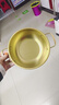 韩式泡面锅加厚双耳铜金色干锅海鲜锅单人小火锅 19CM金色海鲜锅 实拍图
