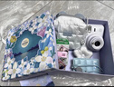 INSTAX富士instax立拍立得 一次成像相机 mini12精美礼盒 月光茉莉 含10张fafa花边相纸 实拍图