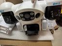 霸天安四镜头太阳能摄像头农村野外4g终身免流量室外看护远程监控器家用360度全彩高清夜视户外免插电 实拍图