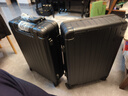 京东京造无界铝框20英寸行李箱男女 旅行箱密码箱登机皮箱学生 黑 实拍图