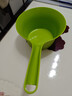 茶花（CHAHUA）塑料水瓢厨房浴室多用塑料水勺大号水瓢塑料水舀 新款绿【大号1.6L】 1只装 实拍图