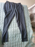 迪卡侬男秋冬保暖防风透气针织运动裤户外跑步健身束脚裤深蓝L-4884413 实拍图