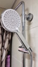 京东京造 淋浴手持花洒单头 增压带喷枪 卫浴喷头3档出水莲蓬头洗澡淋浴头 实拍图