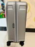 新秀丽（Samsonite）行李箱20英寸+28英寸拉杆箱子母套装箱旅行密码箱NX0银色 实拍图