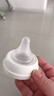贝亲（Pigeon）玻璃奶瓶宽口径防胀气240ml L号奶嘴 6月+ AA188  实拍图