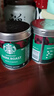 星巴克（Starbucks）0糖低脂精品速溶黑咖啡 阿拉比卡豆办公提神组合深烘90g*2罐 实拍图