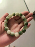 沐玛菩提子手串绕指柔白玉菩提根渐变原籽学生文玩手链男女圣诞礼物 烟青飘花 实拍图