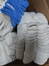 工品星劳保手套棉纱线手套耐磨防滑透气劳工工地工作干活加密蓝边30付 实拍图
