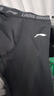 李宁（LI-NING）紧身裤男运动跑步压缩裤高弹速干篮球训练健身鲨鱼裤打底裤黑色 实拍图