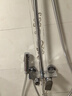 恒洁淋浴花洒全套精铜主体可升降易除垢喷头花洒套装 【除垢置物喷枪】951-333B 实拍图