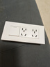 公牛（BULL）118型带开关插座 G04象牙白色墙壁面板暗装 154型厨房专用中号3位 一开单控十孔（1开10孔六孔控制 官方三位家用长方形电源装饰套餐不带底盒 实拍图