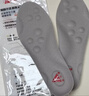 足力健足弓支撑软弹运动减震鞋垫男4d久站不累踩屎感软女 灰色2双41-42 实拍图