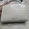 CHARLES&KEITH鳄鱼纹凯莉包手提斜挎婚包包女包生日礼物新年礼物CK2-50270880-1 Ivory象牙色 S 实拍图