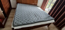 海澜之家（HLA）A类乳胶床垫床褥子可折叠宿舍家用加厚铺底垫被灰色 180*200cm 实拍图