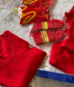 恒源祥【冬季热销】骐骥红本命年马年女秋衣秋裤喜庆圆领纯色棉质套装 实拍图