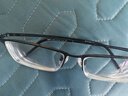 凯米近视眼镜1.74超薄防蓝光平光镜超轻光学眼镜架专业配眼镜带度数 990070黑色 镜架+凯米U2高清1.67防污镜片[-800度内] 实拍图