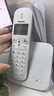 飞利浦（PHILIPS）无绳电话机 无线座机 子母机 办公家用 屏幕白色背光 持久待机 DCTG186白色 实拍图
