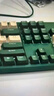 雷柏（Rapoo） V500PRO米绿升级款 104键有线背光机械键盘 PBT双色键帽电脑办公游戏全键无冲可编程键盘 茶轴 实拍图