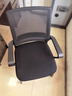 得力（deli）KF252网布弓形椅会议椅 靠背椅 人体工学职员电脑椅 企业集采 黑 实拍图