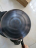 京严铁锅章丘炒锅正宗老式无涂层精铁不粘炒菜锅家用圆底煎锅燃气专用 【宗师级｜古法技艺】适合2-3人  直径 30cm 【三次开锅发货｜不粘不锈｜好养锅】 实拍图