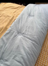 曼克顿（MANKEDUN）A类正宗新疆棉花被子棉花被芯无异味加厚单双人家用宿舍春秋冬被 白蓝【真A类-正宗新疆棉花被】 180x220cm约6斤【秋冬被】 实拍图
