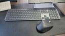 罗技（Logitech）大师系列MX Master 4无线蓝牙办公鼠标双模8K人体工学多设备切换充电电脑笔记本AI智能电磁滚轮mac 【高端】Master 4黑灵动办公键鼠套装 实拍图