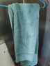 康尔馨五星级酒店浴巾纯棉 新疆长绒棉加大加厚男女成人浴巾 冰湖蓝800g 实拍图