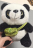 熊猫熊小熊猫玩偶毛绒玩具娃娃花花公仔元旦节礼物儿童陪睡布娃娃抱抱熊 实拍图