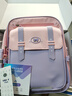卡拉羊【京东联名】云朵书包3.0小学生1-4-6年级超轻男女孩儿童减负背包 实拍图