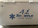 雪花（SNOWFLK）冰柜商用家用冷柜卧式大容量全冷冻柜卧柜展示柜大冰柜冷藏冷冻两用 695升|1.97米-30℃速冻一级能效【加厚款】 空柜温度可达-30度丨铜管速冷低耗 实拍图