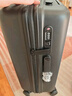 米家小米行李箱24英寸拉杆箱大容量旅行箱万向轮密码箱男女皮箱子黑色 实拍图